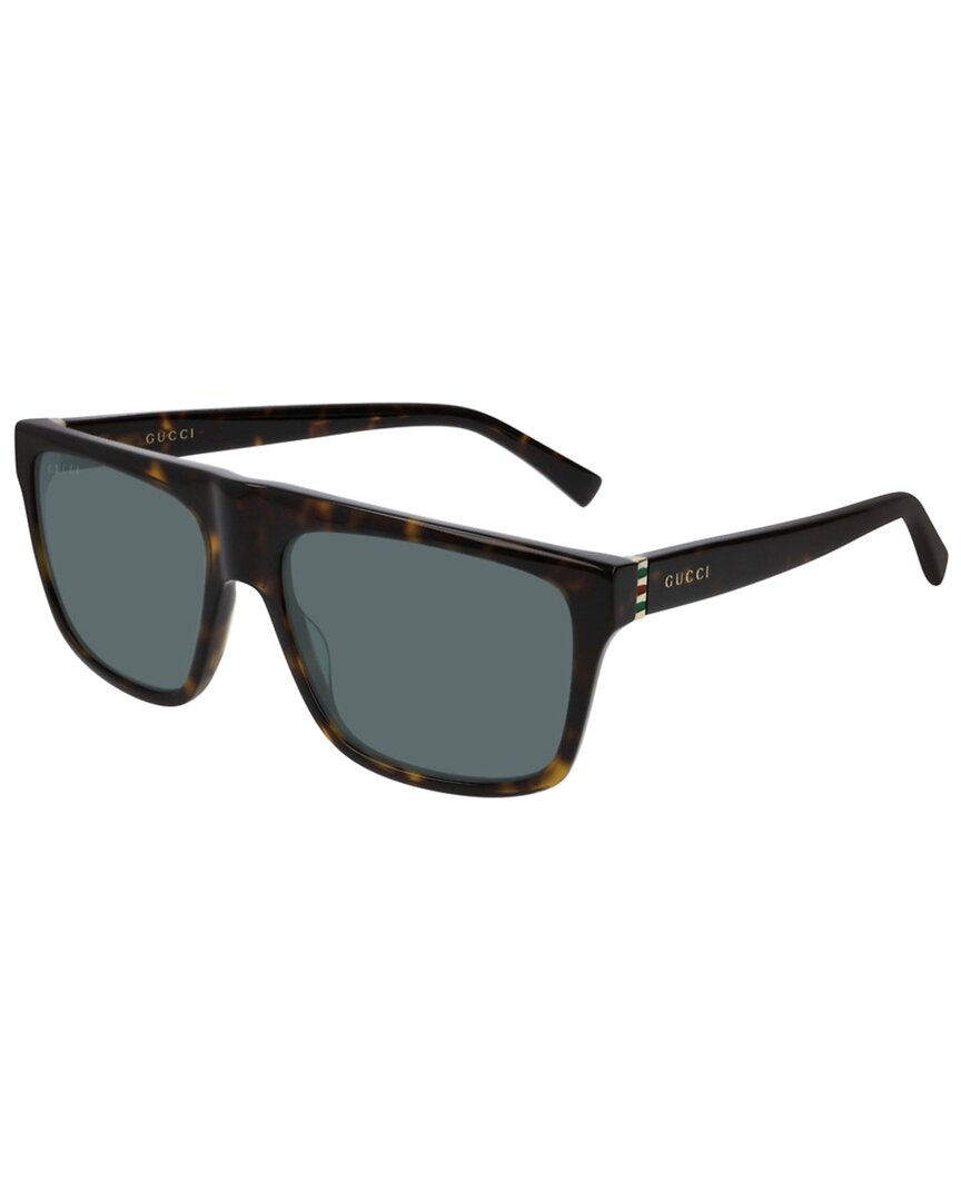 Gucci Men's Gg0450s-002 57mm Sunglasses In Brown