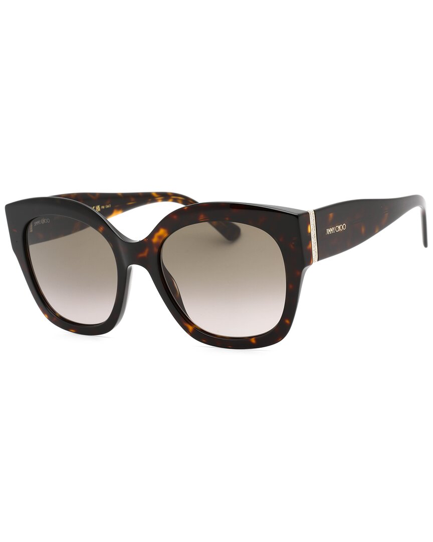 Jimmy Choo Women's Leela/s 55mm Sunglasses In Brown