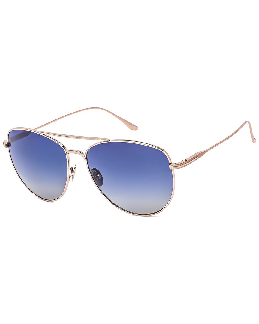 Tom Ford Women's Milla 59mm Sunglasses In Gold