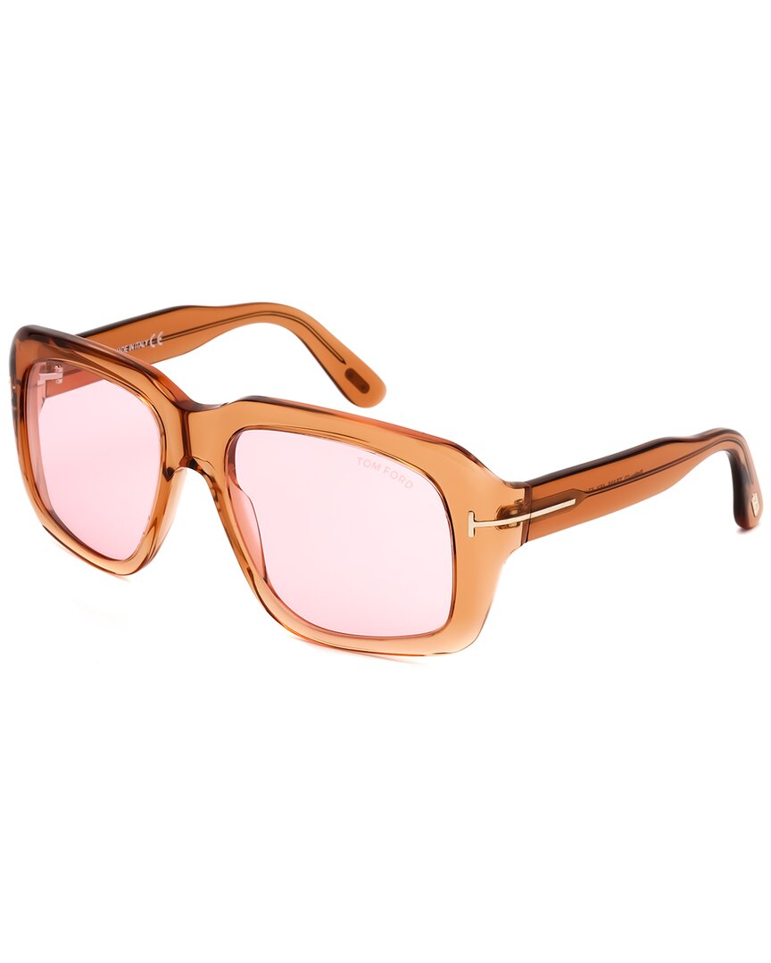 Shop Tom Ford Women's Ft0885 57mm Sunglasses In Brown