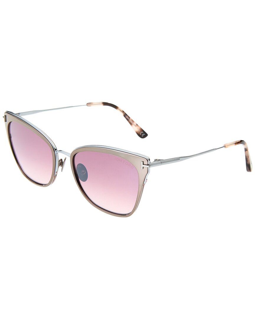 Tom Ford Women's Ft0843 56mm Sunglasses In Silver