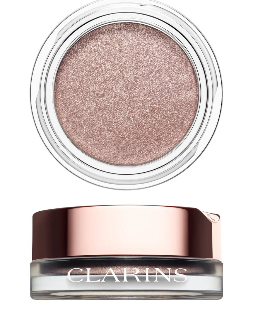 Clarins Women's 0.2oz 05 Silver Pink Cream To Powder Matte Eyeshadow In White