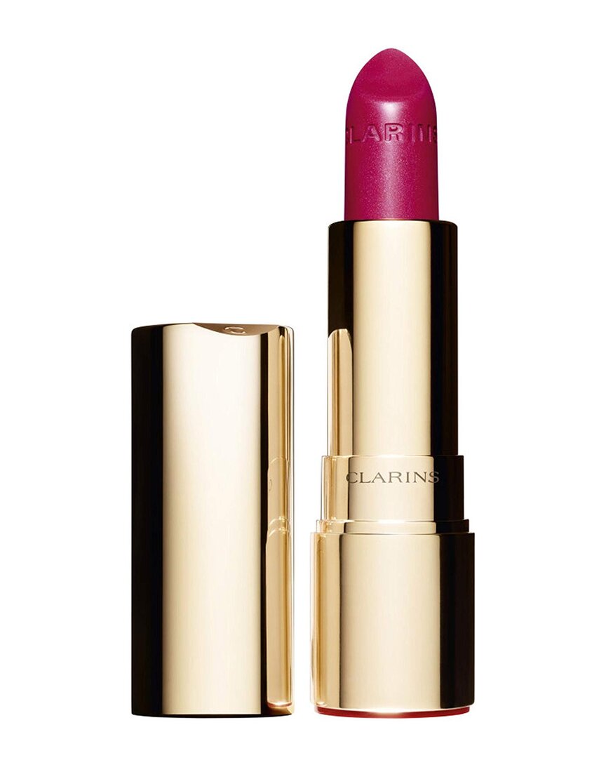 Clarins 0.1oz 713s Hot Pink Joli Rouge Brillant Perfect Shine Sheer Lipstick