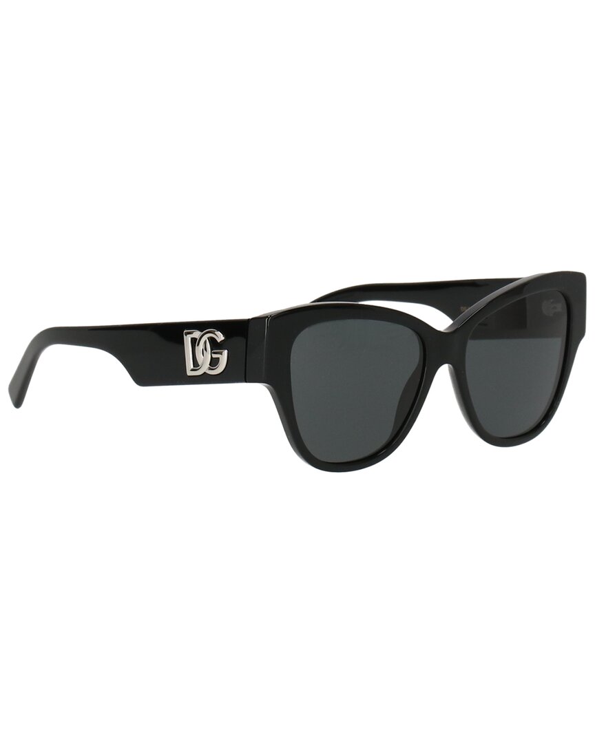 Shop Dolce & Gabbana Women's Dg4449 54mm Sunglasses In Black