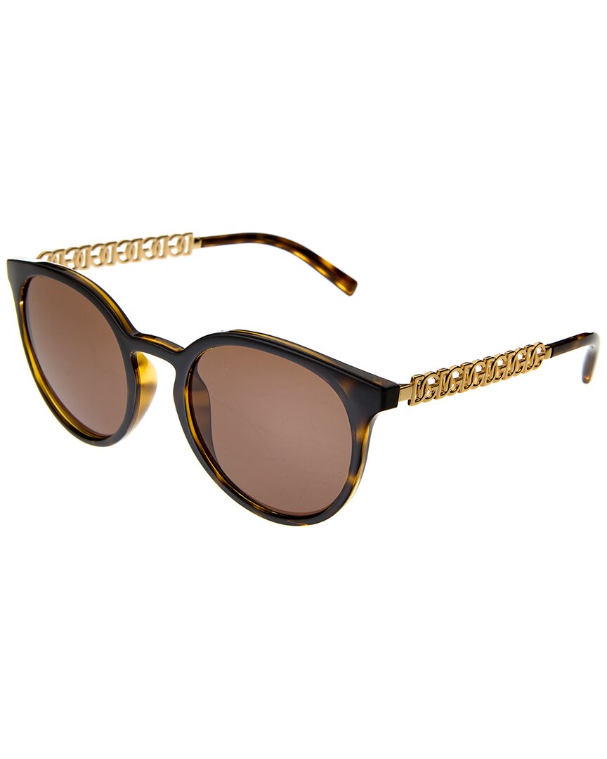 Shop Dolce & Gabbana Unisex Dg6189u 52mm Sunglasses In Brown