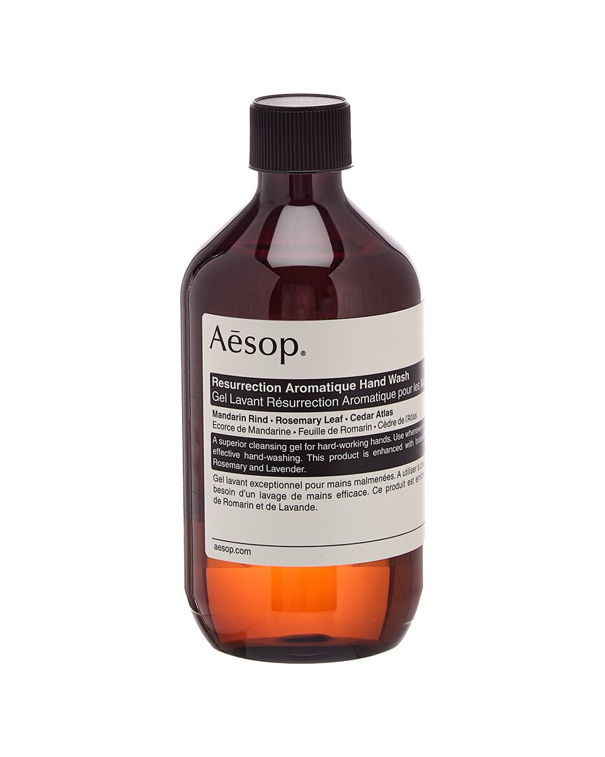 Aesop 16.9oz Resurrection Aromatique Hand Wash With Screw Cap In Brown