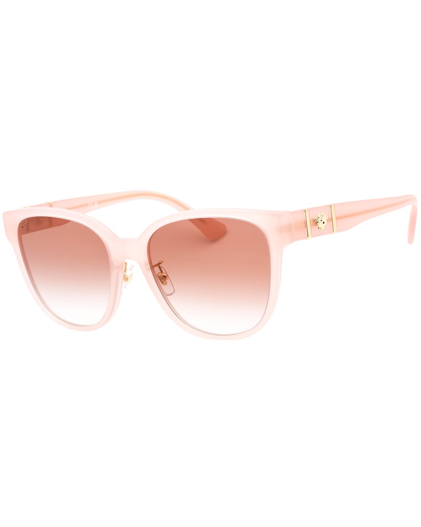 Shop Versace Women's 57mm Sunglasses In Pink
