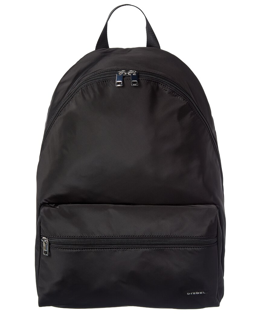 Diesel Logo Basic Letter Backpack In Black