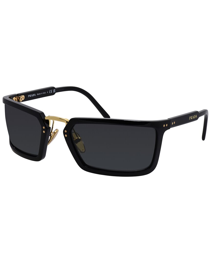 Prada Men's Pra11s 62mm Sunglasses In Black