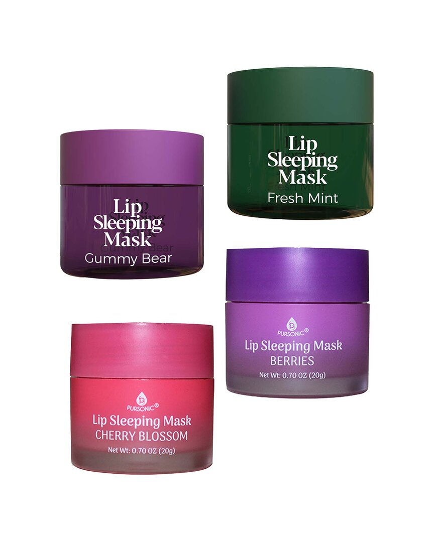 Pursonic Women's Lip Sleeping Mask Collection Bundle In Multi