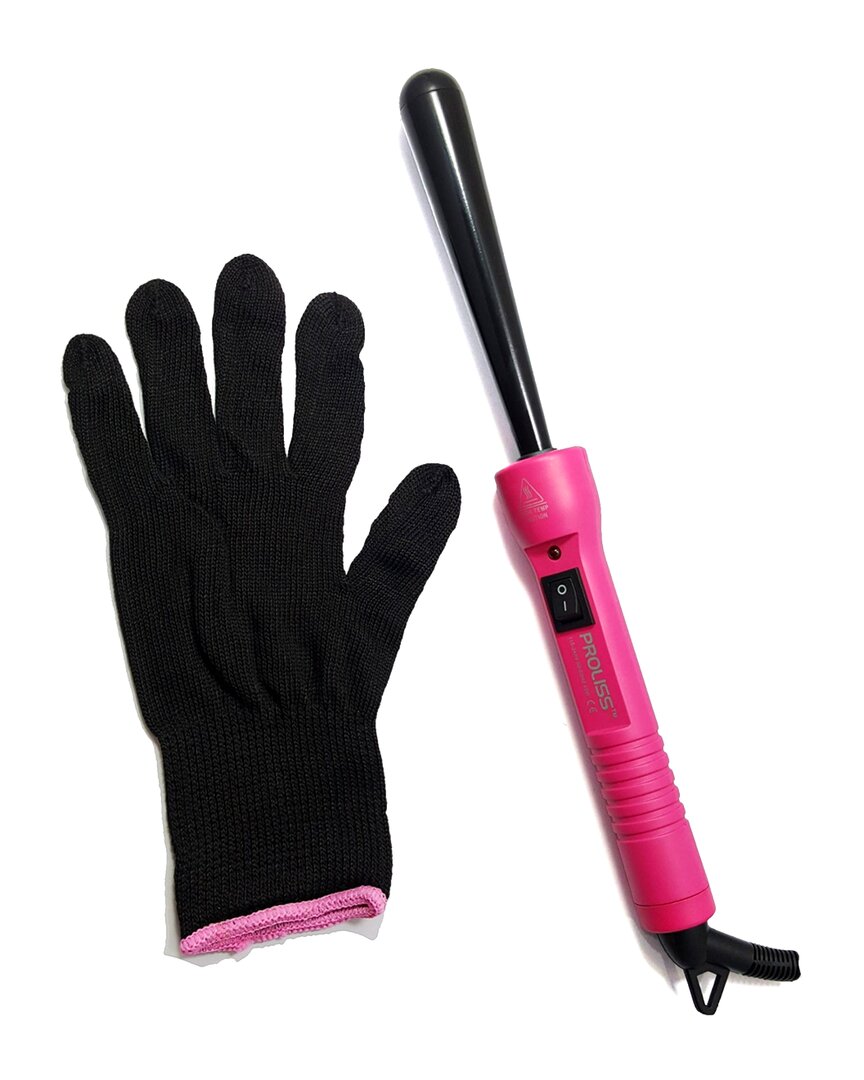 Proliss Unisex The Twister - 13mm-25mm Tourmaline-infused Ceramic Pro Curling Wand