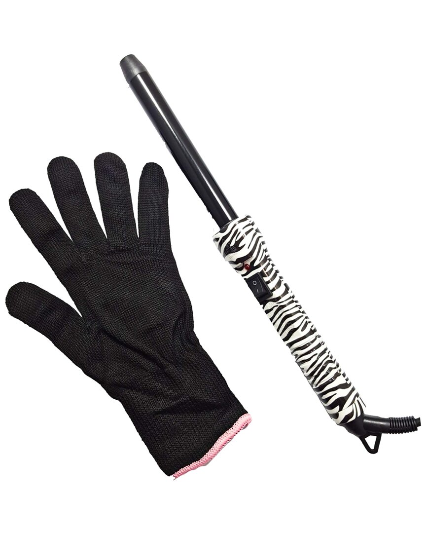 Proliss Unisex The Twister - 19mm Tourmaline-infused Ceramic Pro Curling Wand