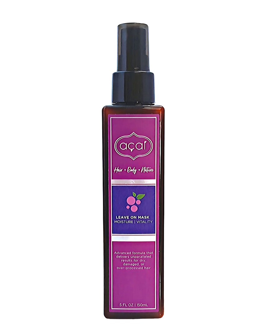 Acai Unisex 5oz Moisture & Vitality Leave-on Hair Mask