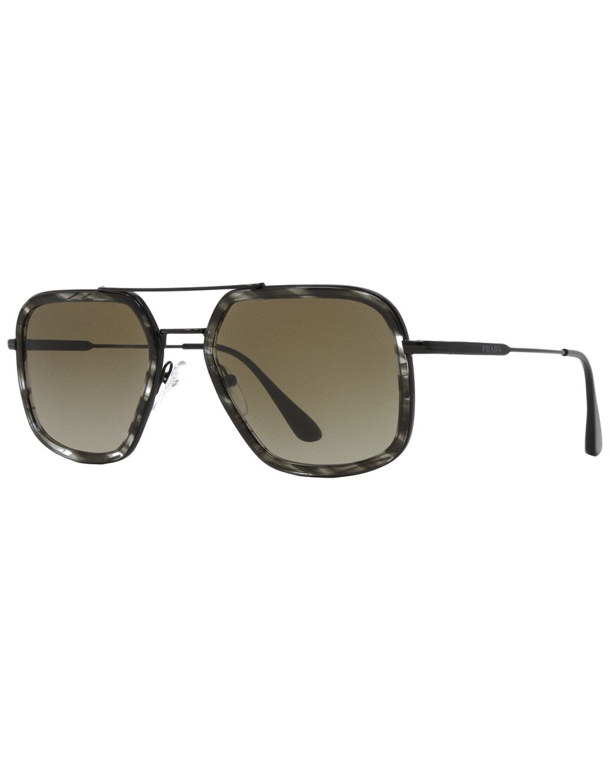 Prada Men's Pr57xs 54mm Sunglasses In Brown