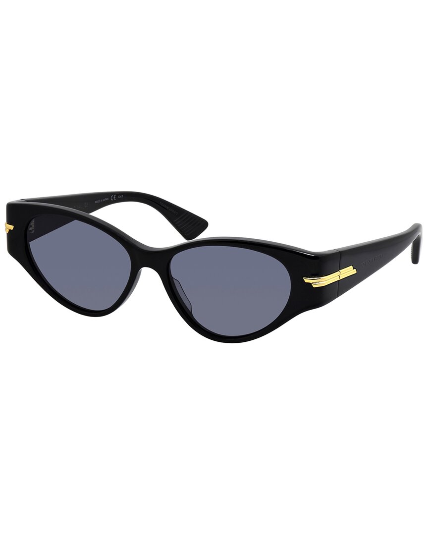 Bottega Veneta Women's Bv1002s 55mm Sunglasses In Black