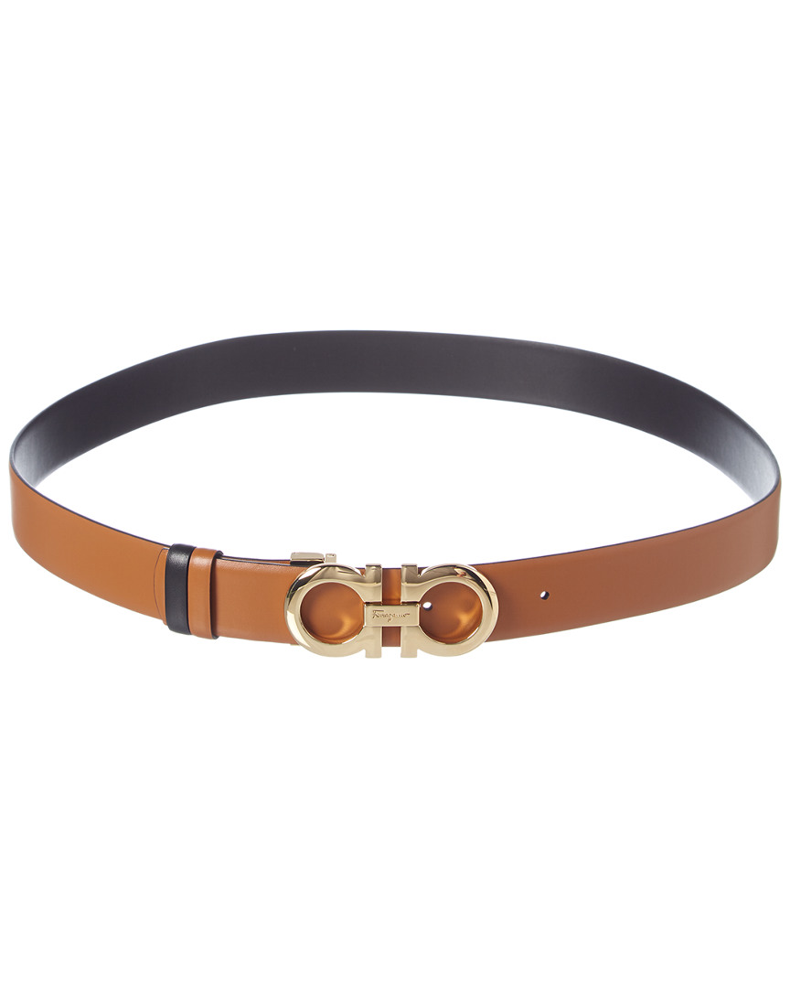 Ferragamo Reversible And Adjustable Gancini Belt
