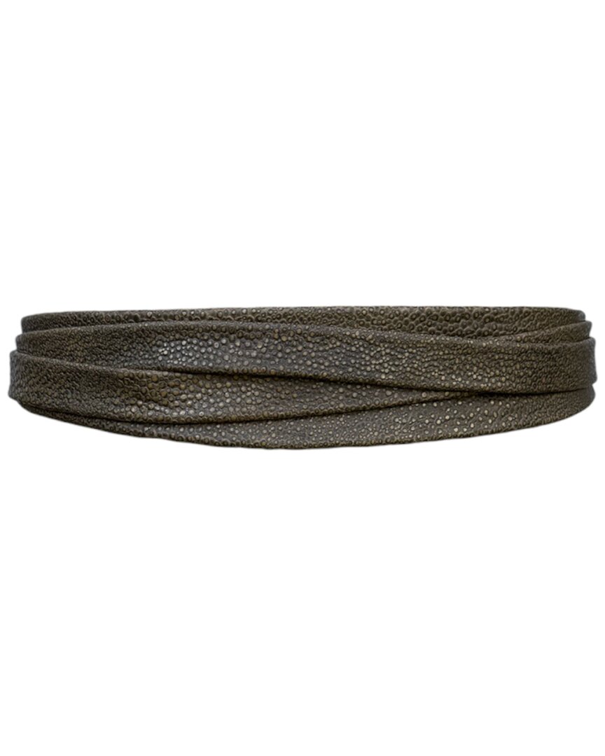 Ada Collection Midi Leather Belt