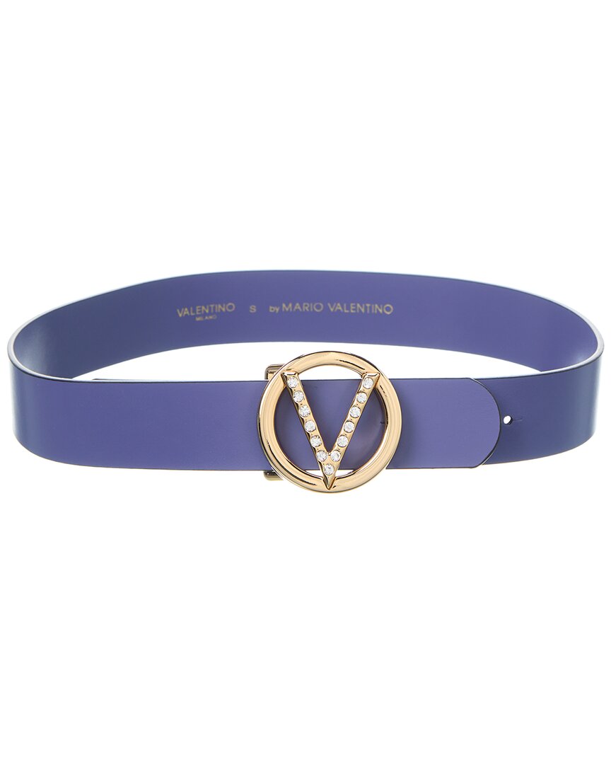 Valentino By Mario Valentino Giusy Preciosa Leather Belt