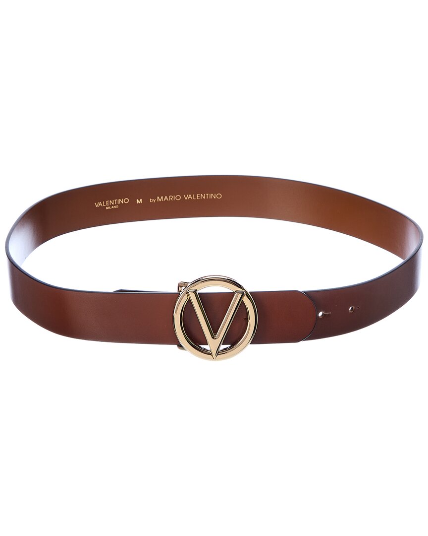 Valentino By Mario Valentino Giusy Soave Leather Belt In  display picture 3