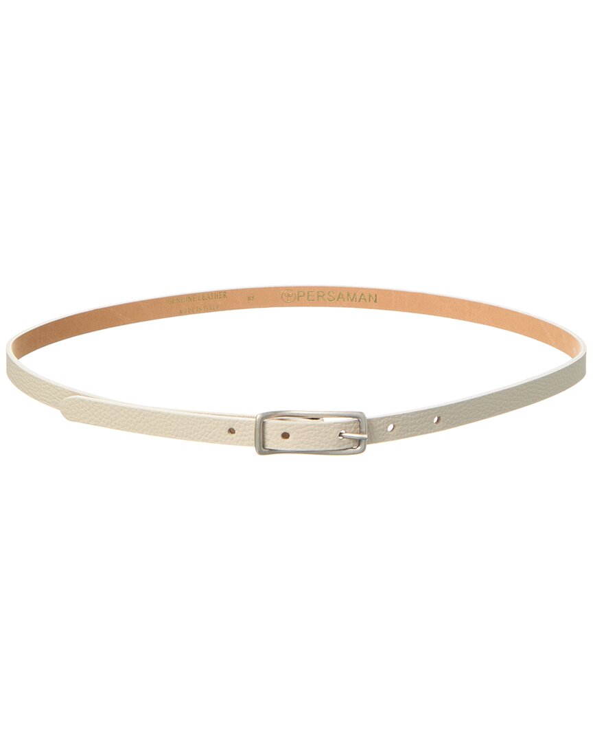 Persaman New York Italian Leather Belt
