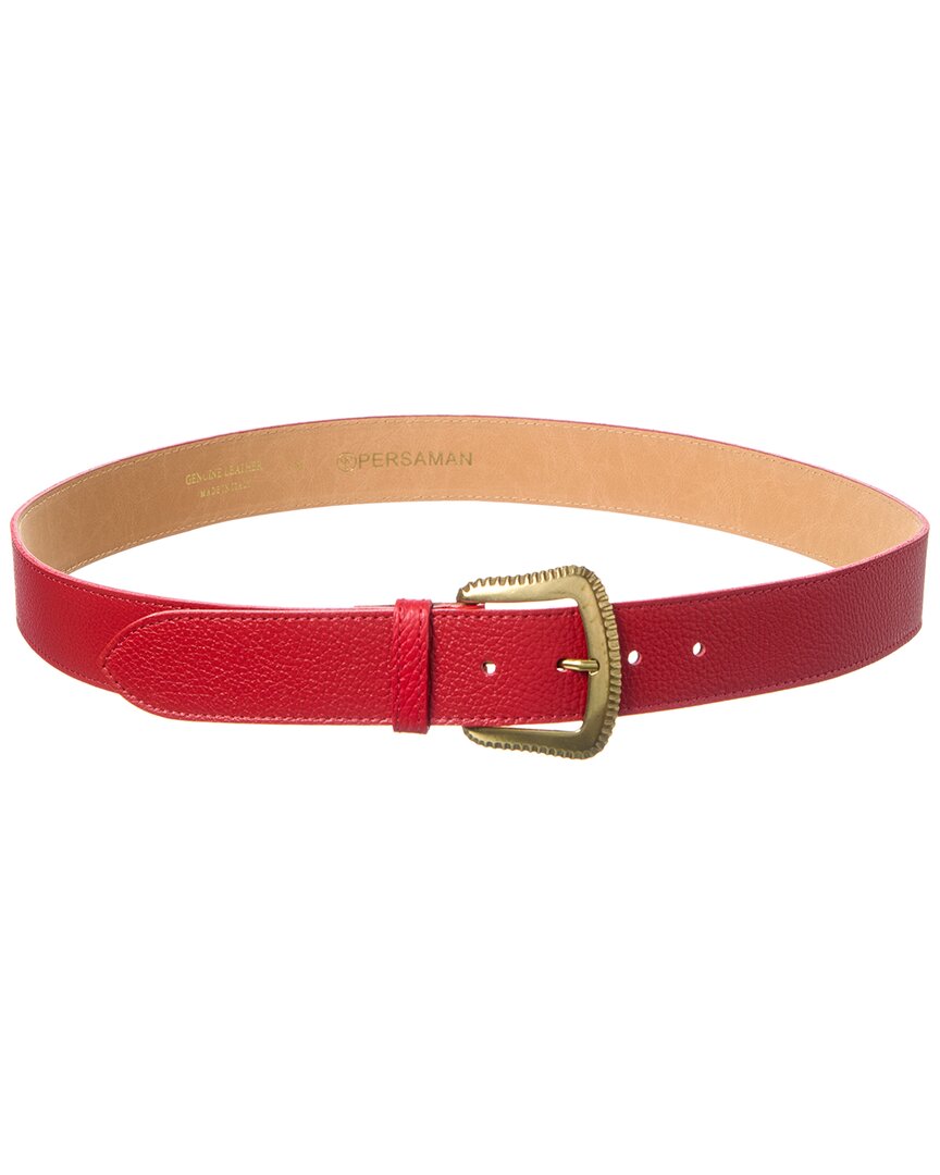 Persaman New York Italian Leather Belt