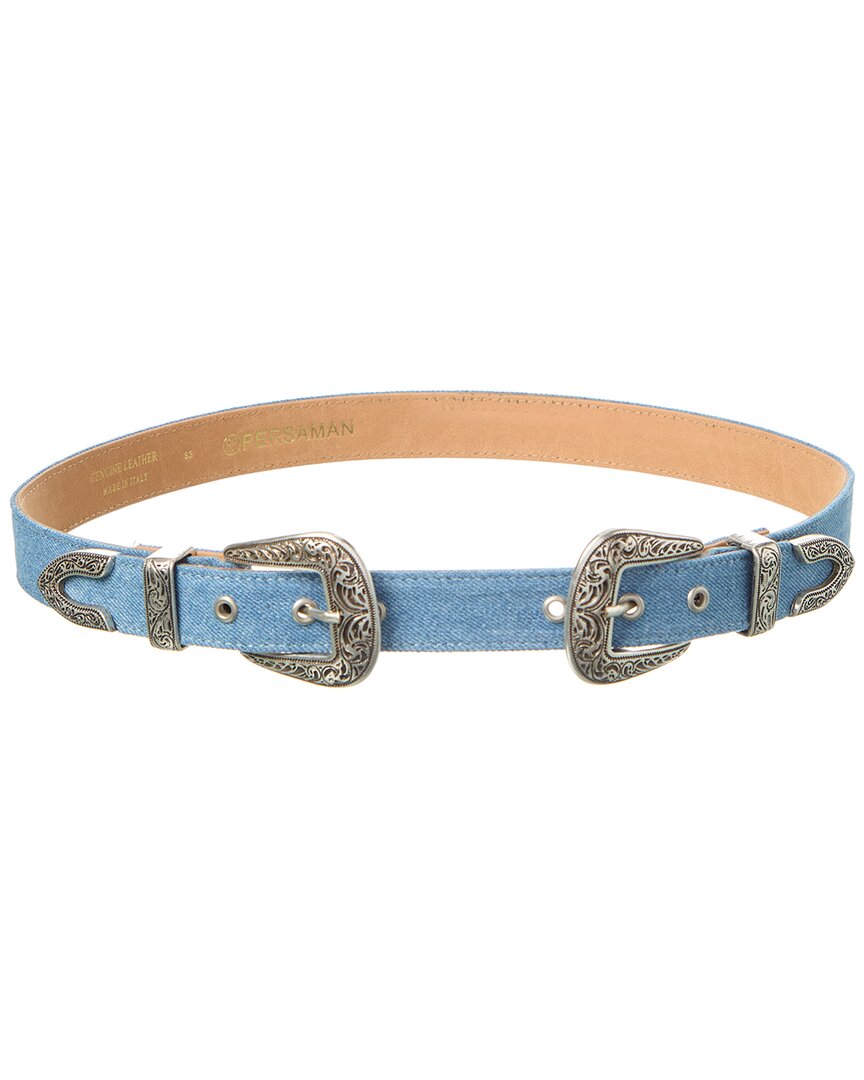 Persaman New York Suede Western Belt