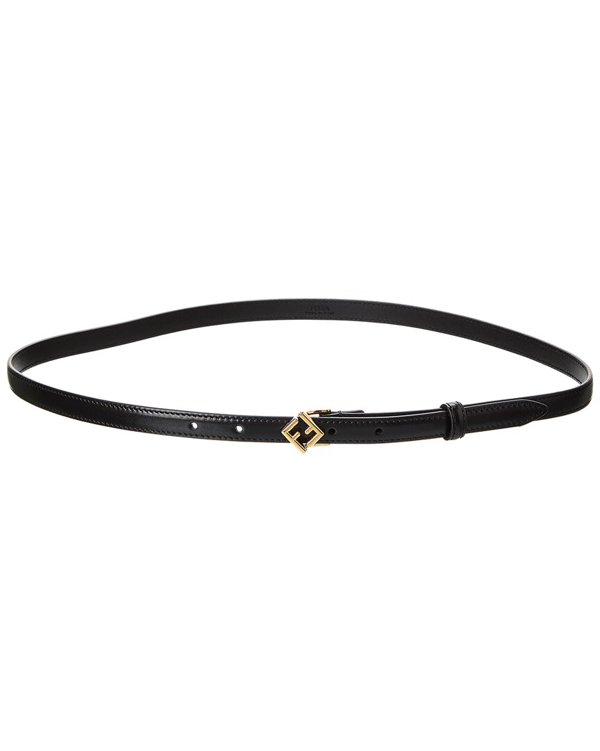 Fendi Ff Diamonds Leather Belt