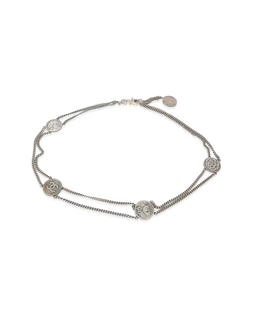 Pre-owned Chanel Coco Medallion Belt