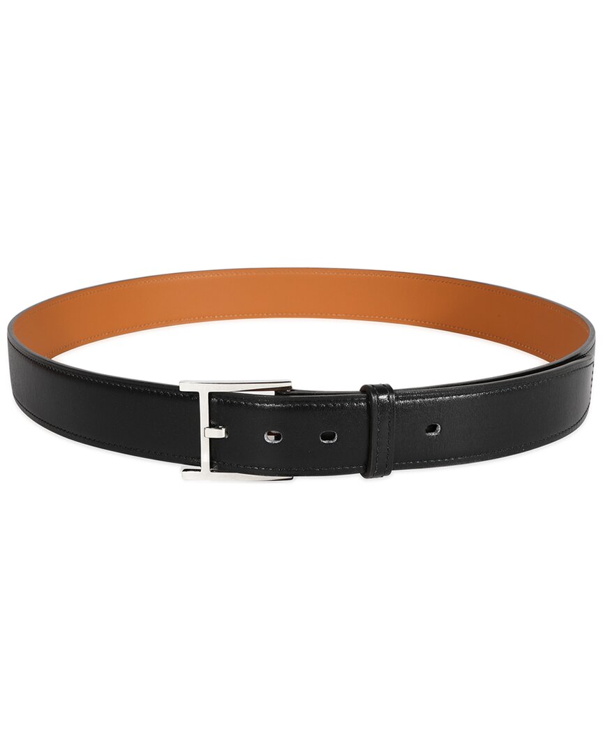 Pre-owned Hermes Hermès Chamonix James 32 Belt, Size 90 (authentic Pre-loved)