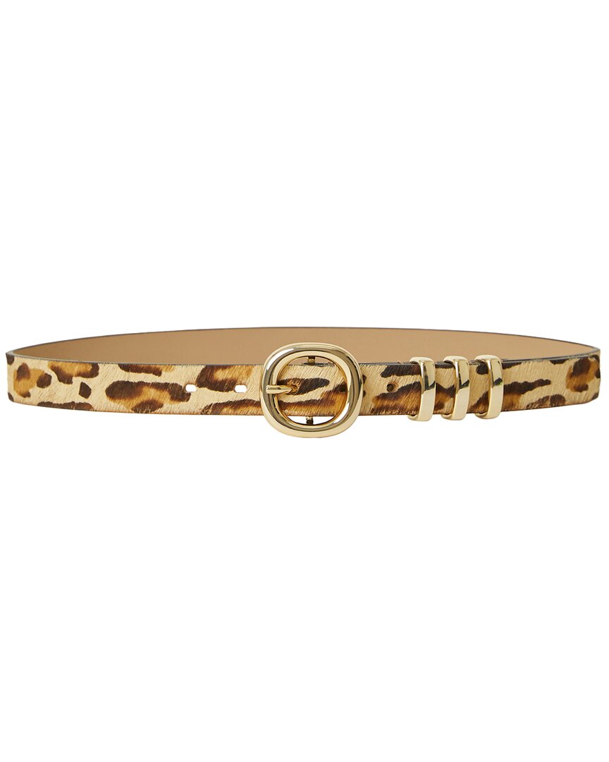 B-low The Belt Bennett Haircalf Belt In Brown