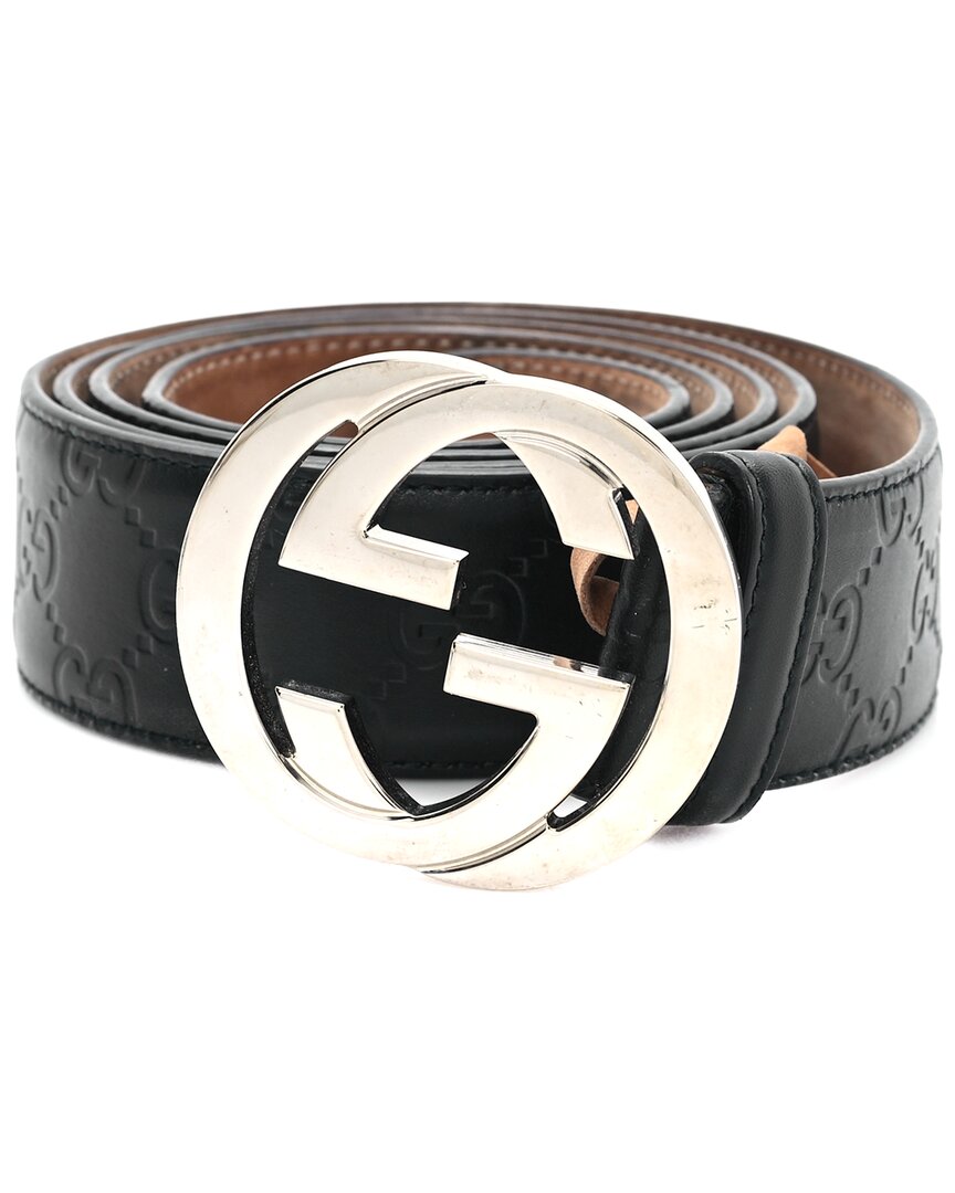 Gucci Signature Interlocking G 40mm Belt (authentic Pre-loved)