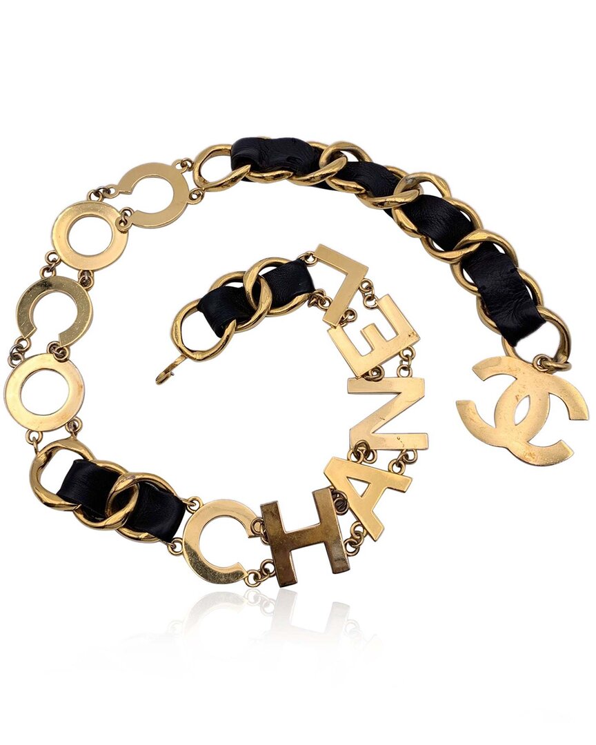 Pre-owned Chanel Metal Belt (authentic Pre-loved)