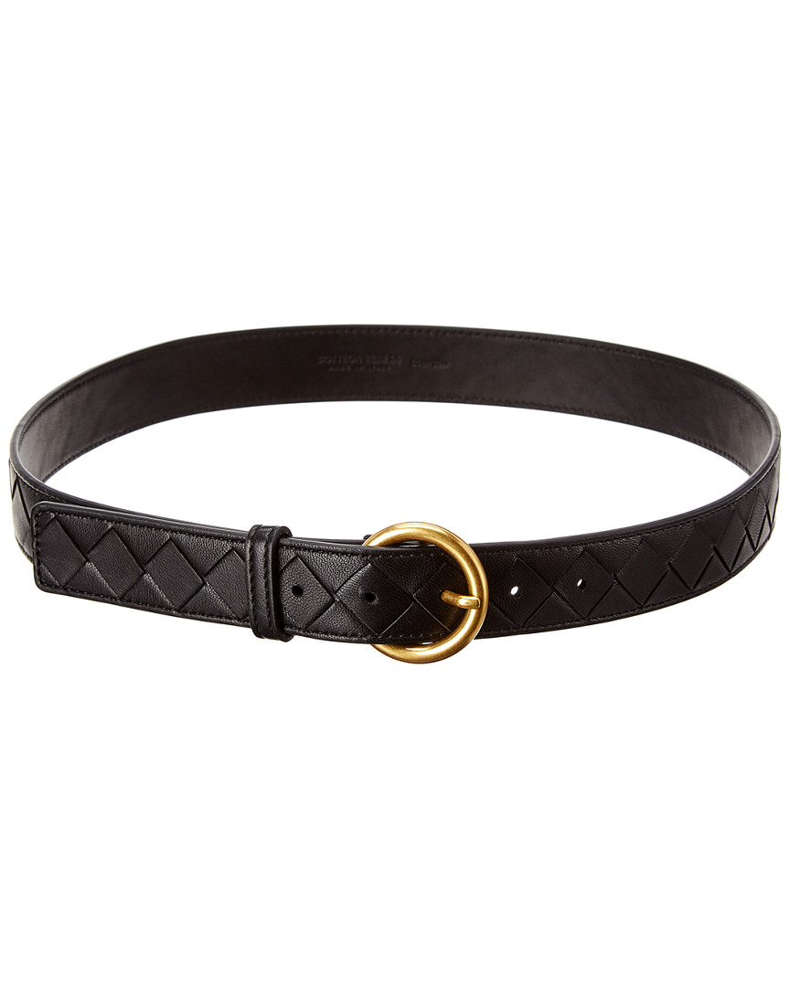 bottega veneta leather belt