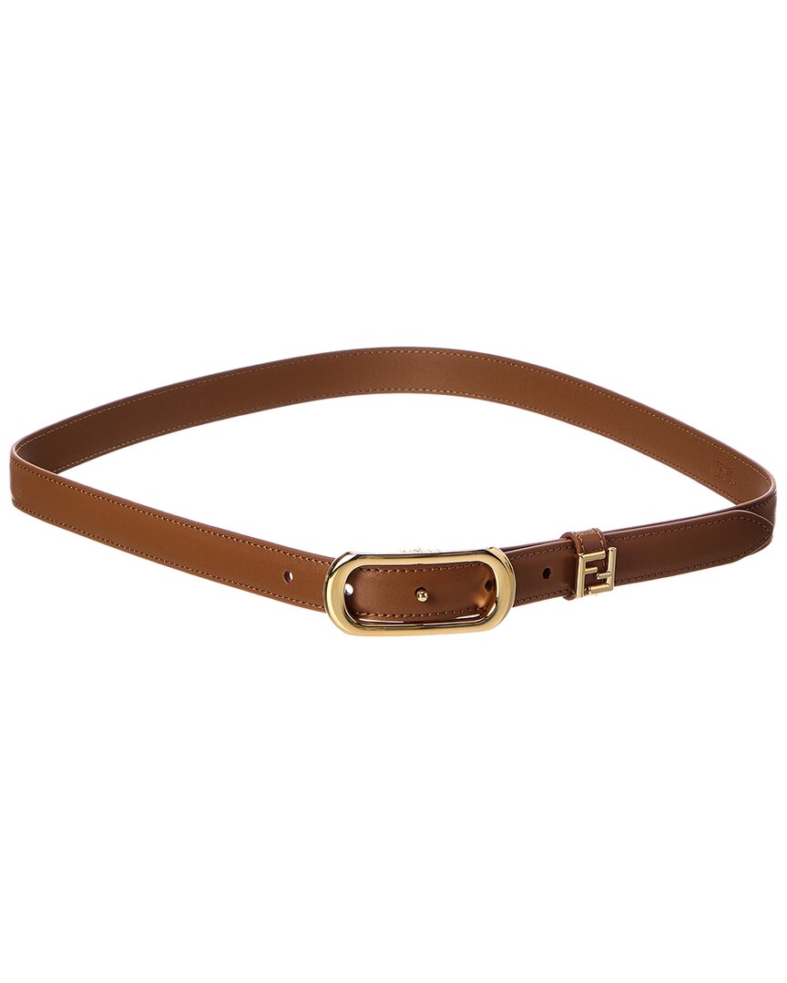 Fendi Ff Leather Belt