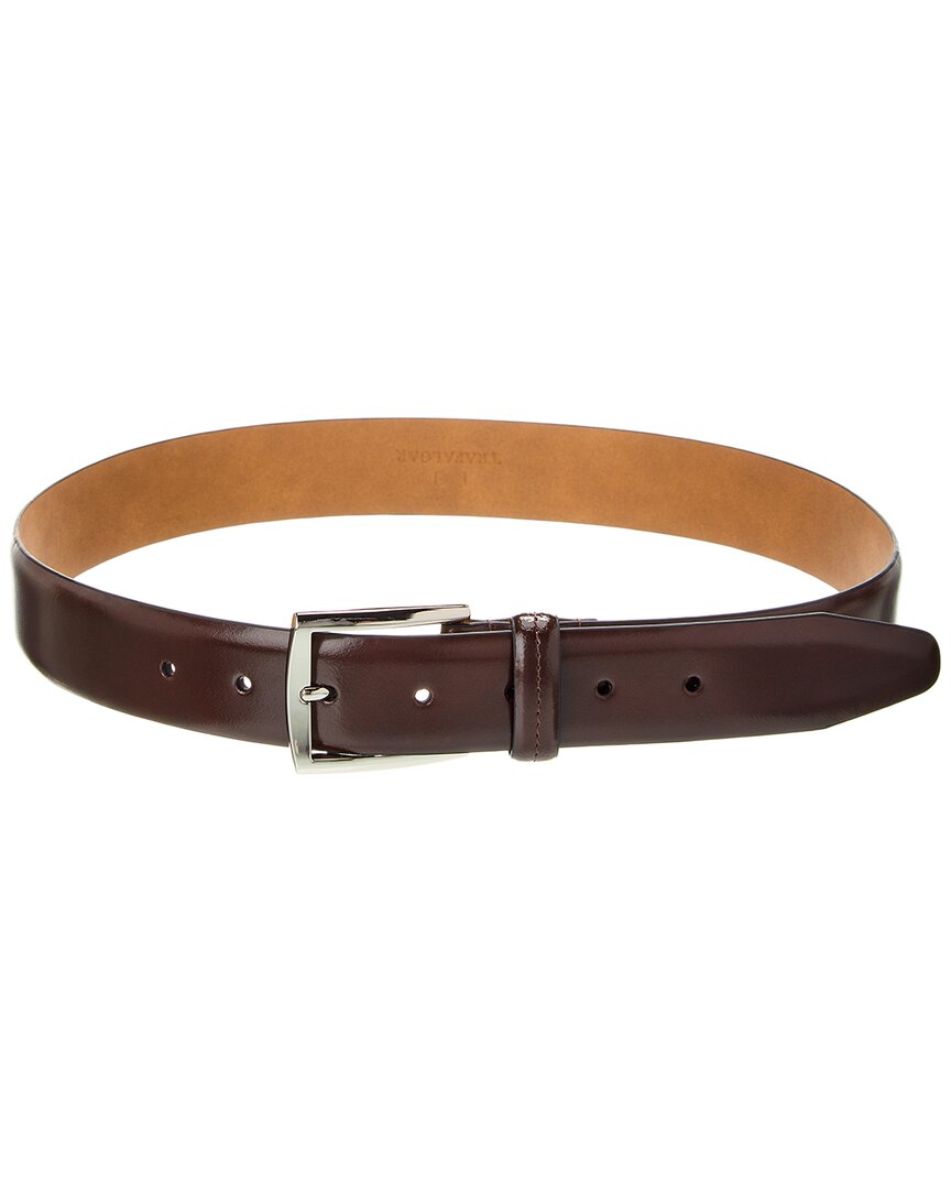 Trafalgar Everyman's Basic Leather Belt In Brown