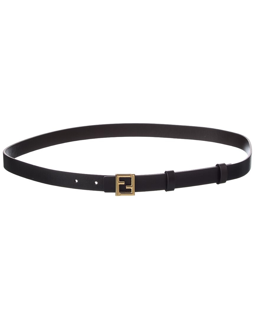 Fendi Rev 2 Cm Ff Bold Belt - Female - Belts - Black - 80 Cm - Accessories - Image 3