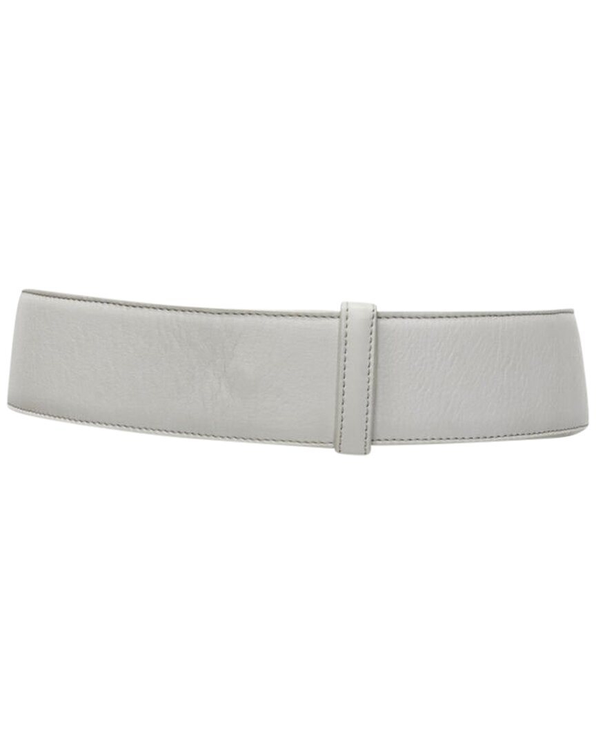 Pre-owned Jil Sander Minimal Wide Leather Belt (authentic Pre-loved)