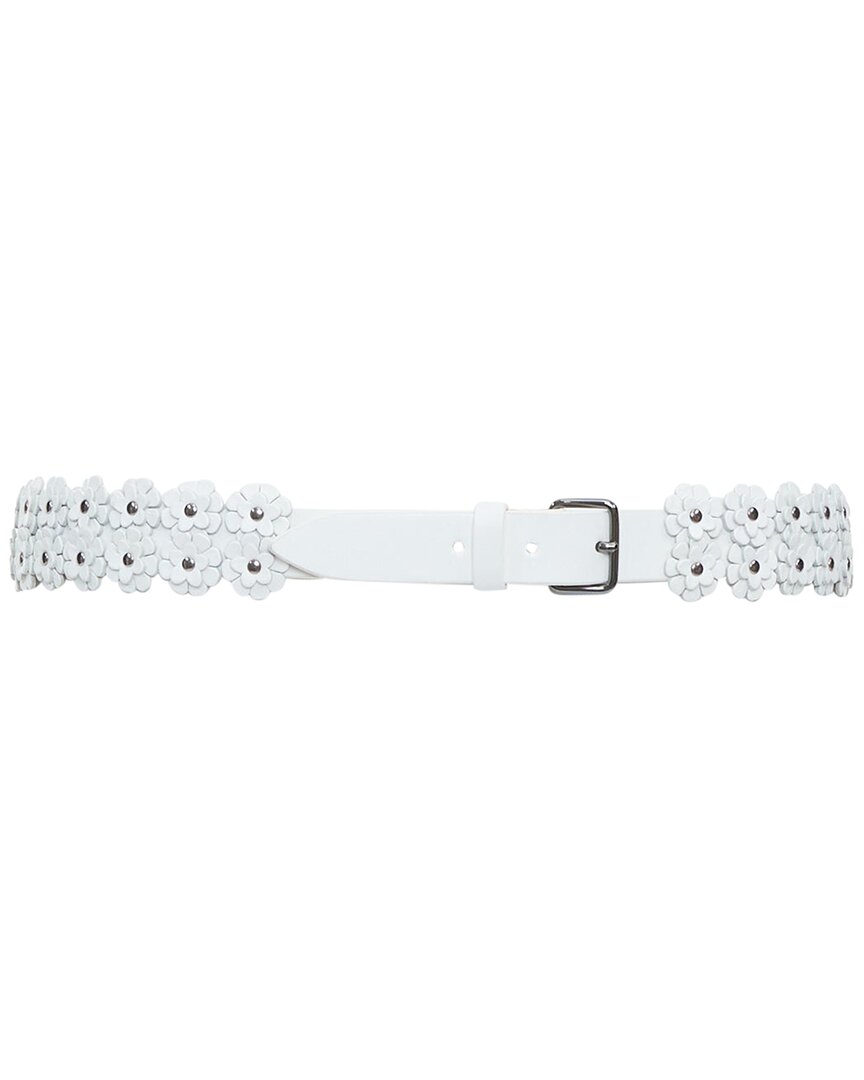Pre-owned Alaïa 2022 Leather Petal Belt (authentic Pre-loved)