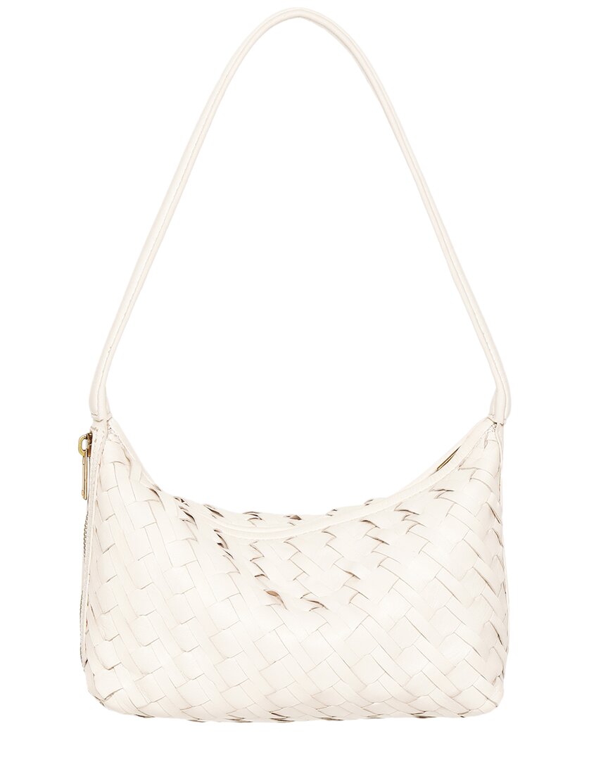 Walter Baker Hazel Leather Shoulder Bag In Grey