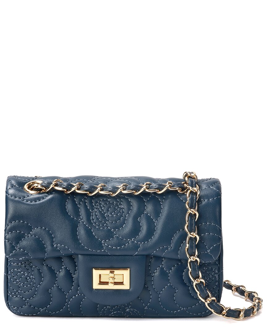 TIFFANY & FRED PARIS TIFFANY & FRED PARIS TOP-GRAIN QUILTED CROSSBODY/SHOULDER BAG