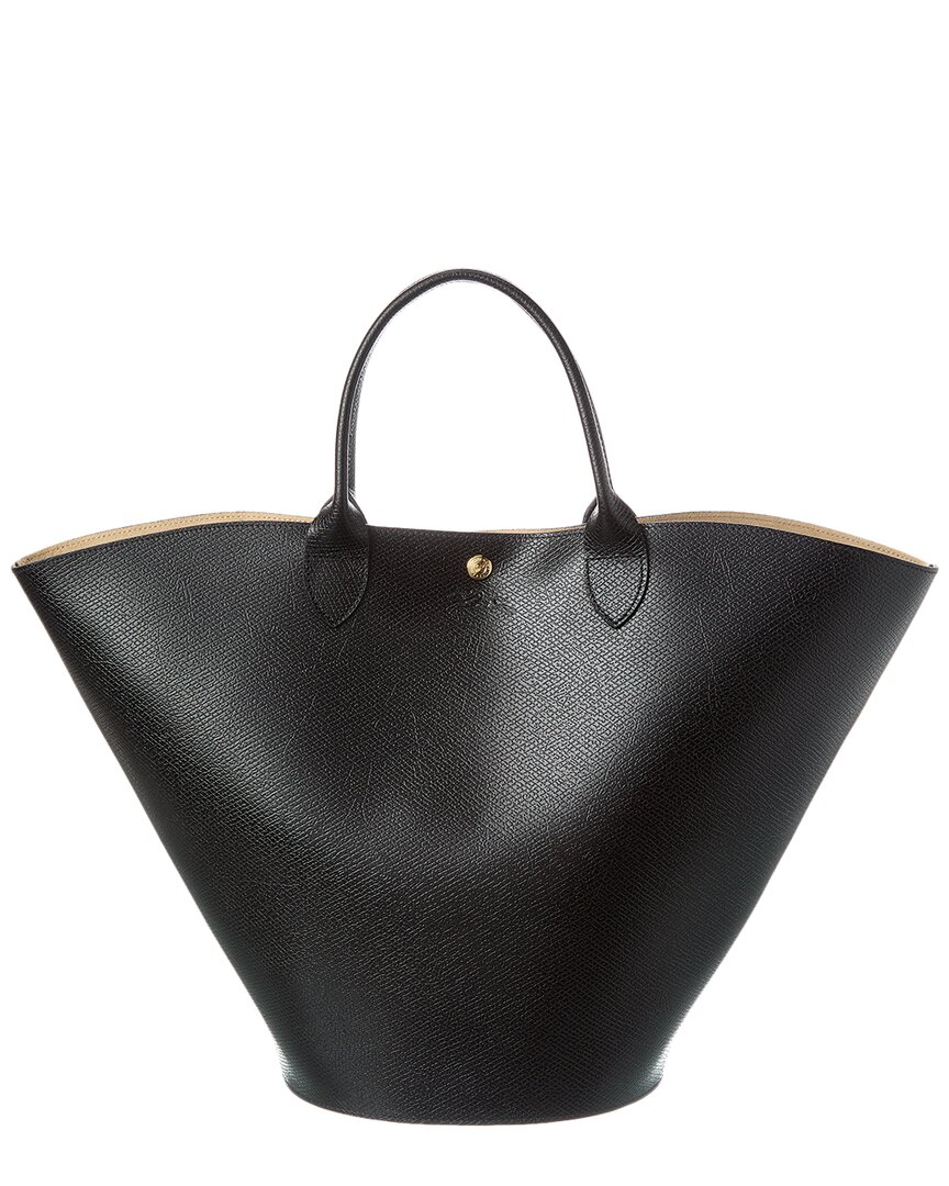 Longchamp `epure` Extra Large Tote Bag In Black