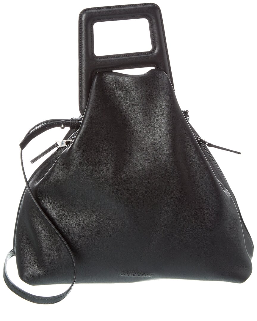 Ambush A Handle Leather Shoulder Bag