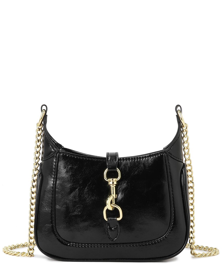 Shop Tiffany & Fred Paris Top-grain Shoulder Bag In Black
