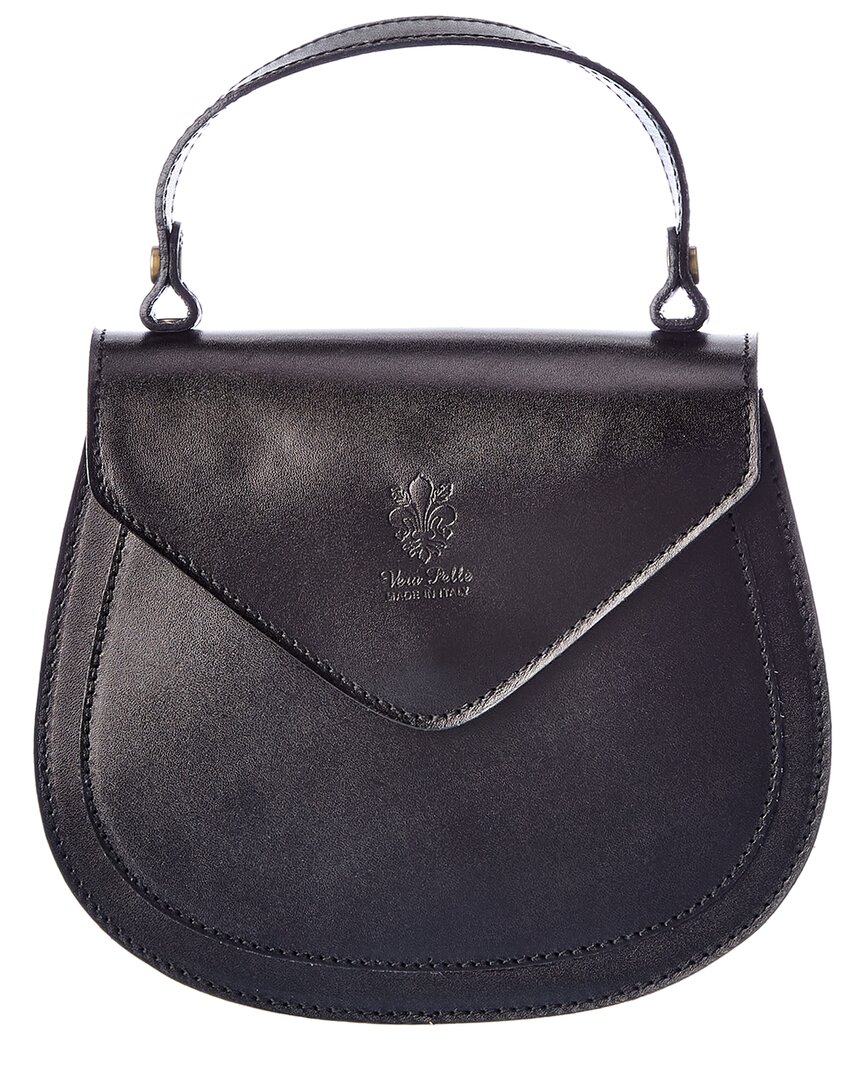 Italian Leather Shoulder Bag In Black ModeSens
