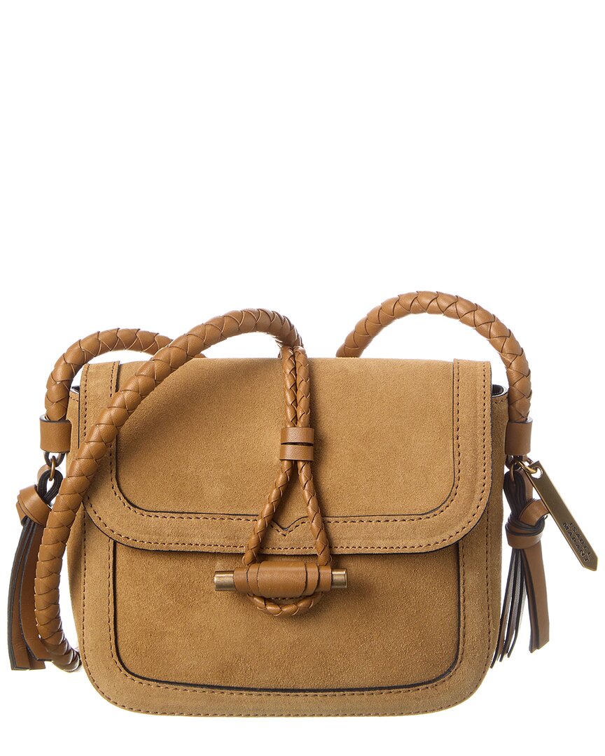 ISABEL MARANT ISABEL MARANT VIGO FLAP SUEDE SHOULDER BAG