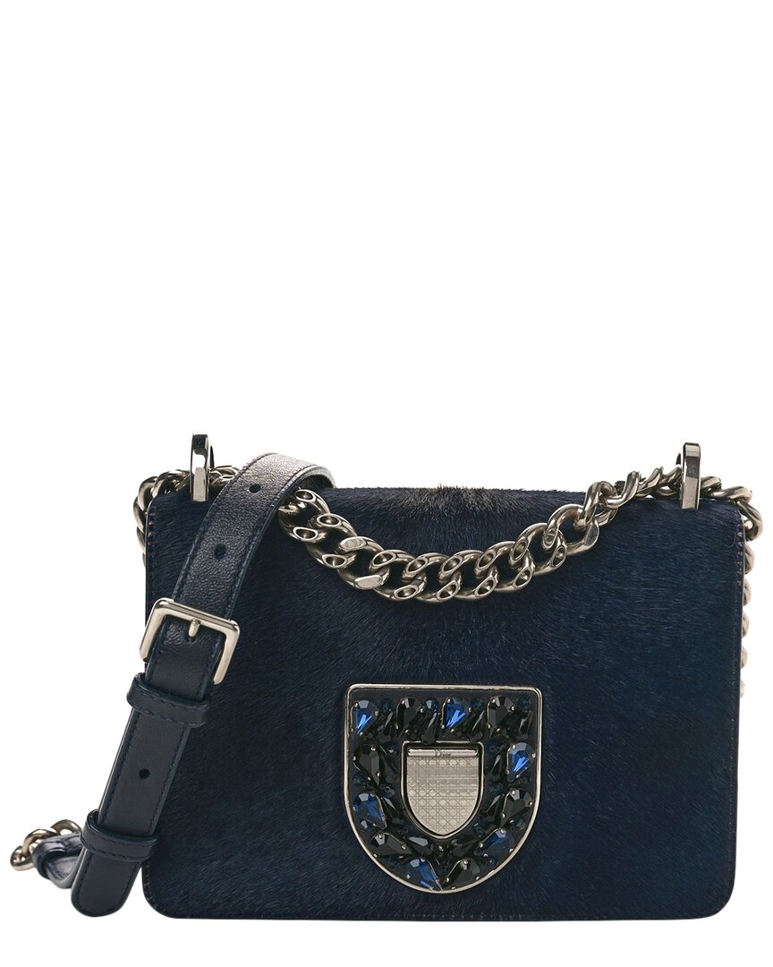 Dior Black Coated Canvas Ama Club Bag (authentic Pre-loved)