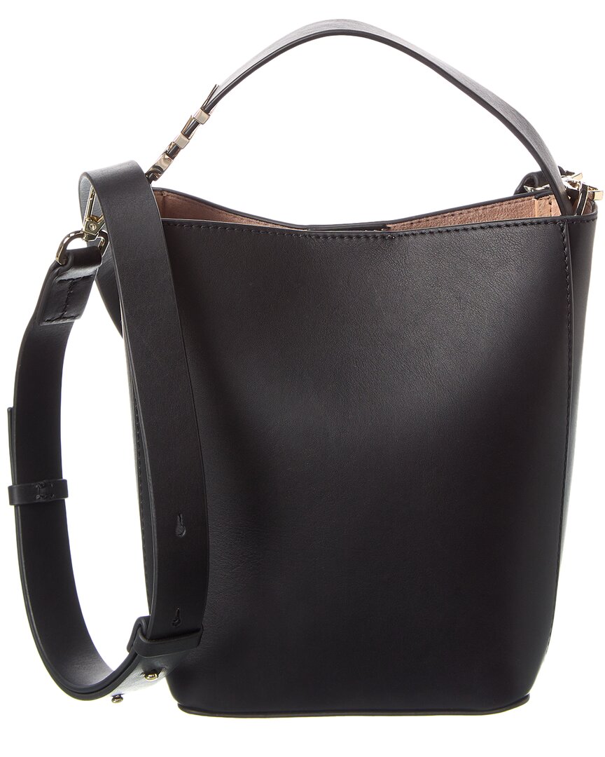 Jason Wu Paige Leather Bucket Bag In Black