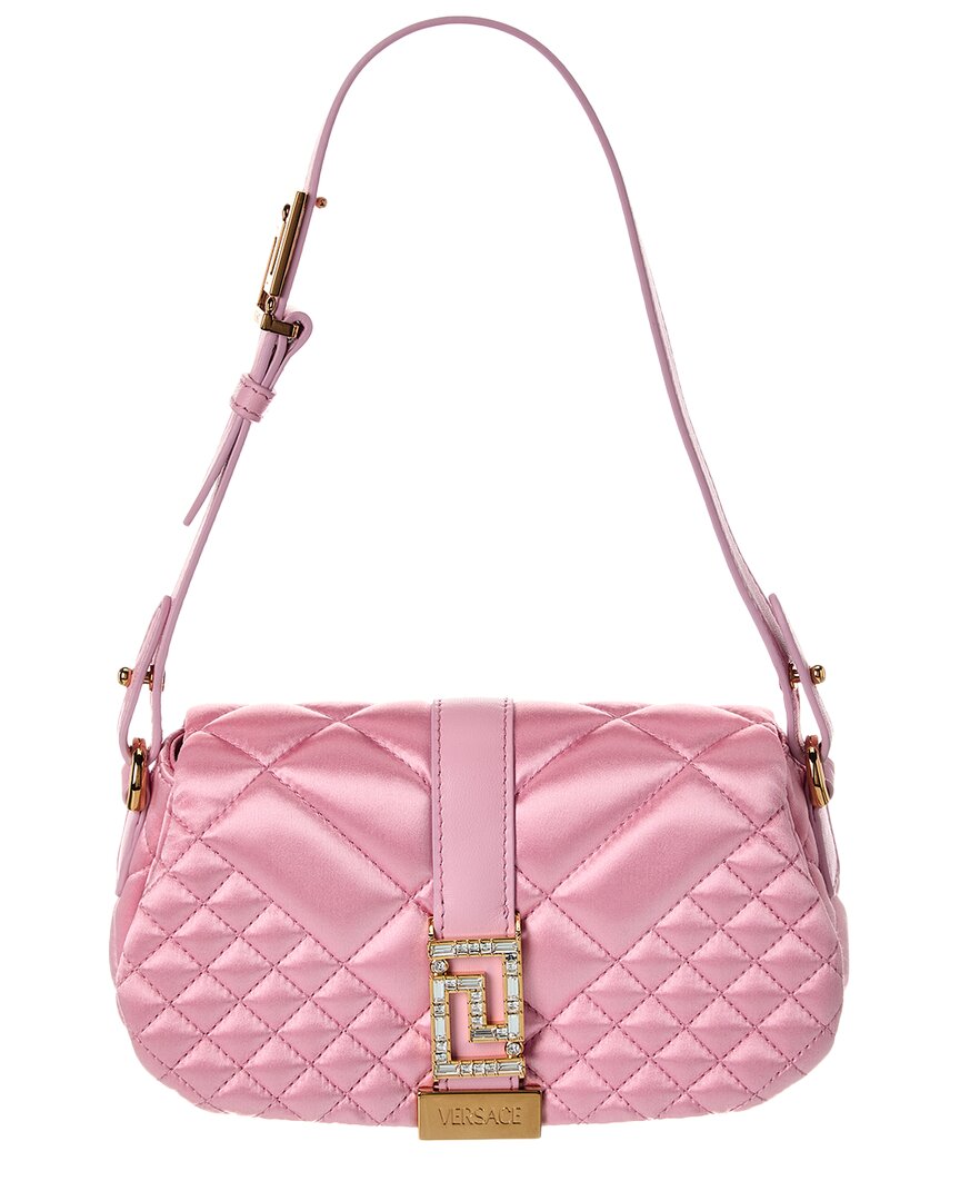 Versace Mini Shoulder Bag In Pink