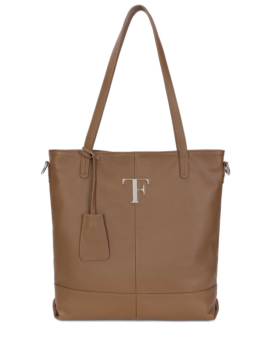 TIFFANY & FRED PARIS TIFFANY & FRED PARIS GRAINED LEATHER TOTE 