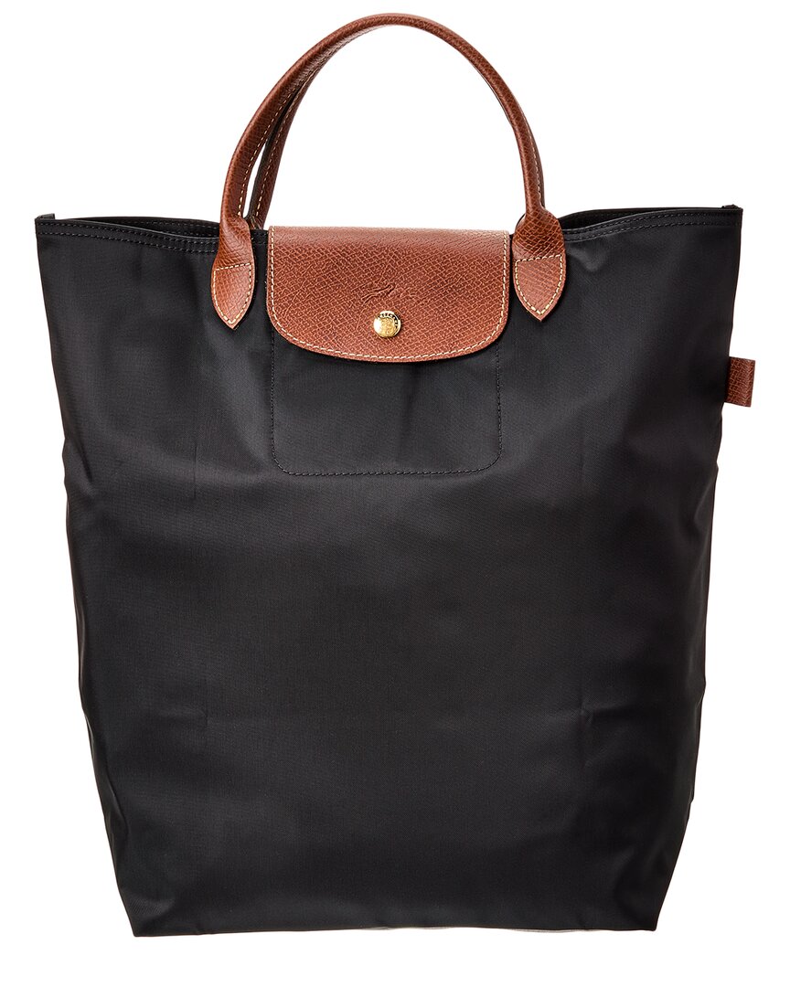 Longchamp Le Pliage Original Canvas Tote In Black